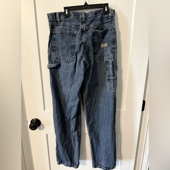 Men's Blue Jeans - Picture 3 of 10